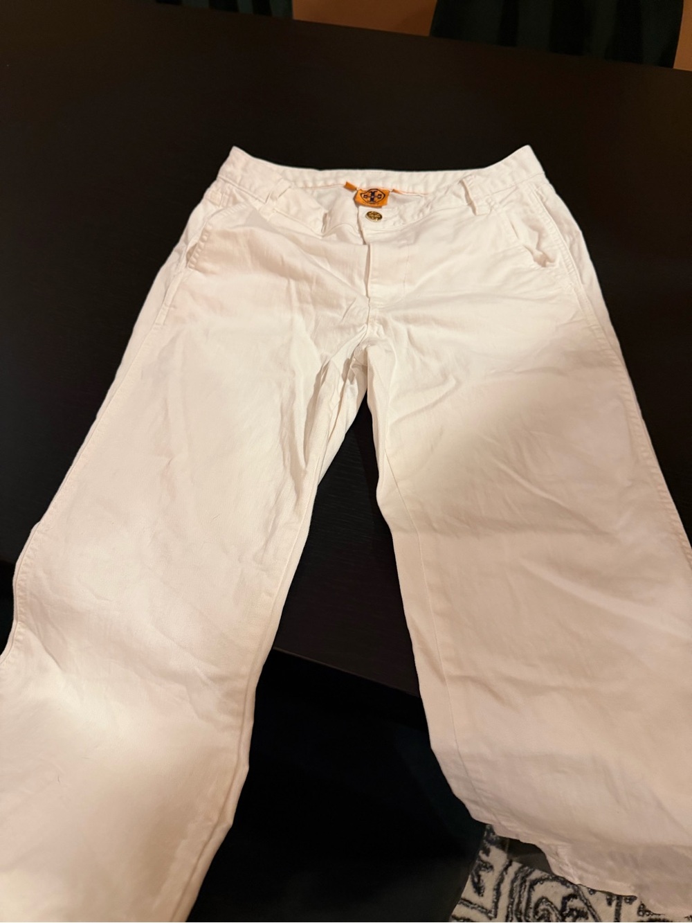 Tory Burch Off-White Women's Wide leg Jeans!!!